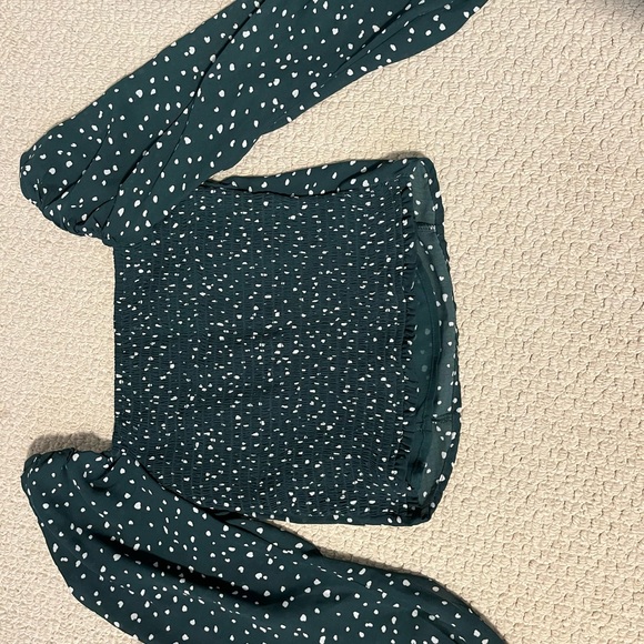 Green crop top size small - Picture 3 of 3